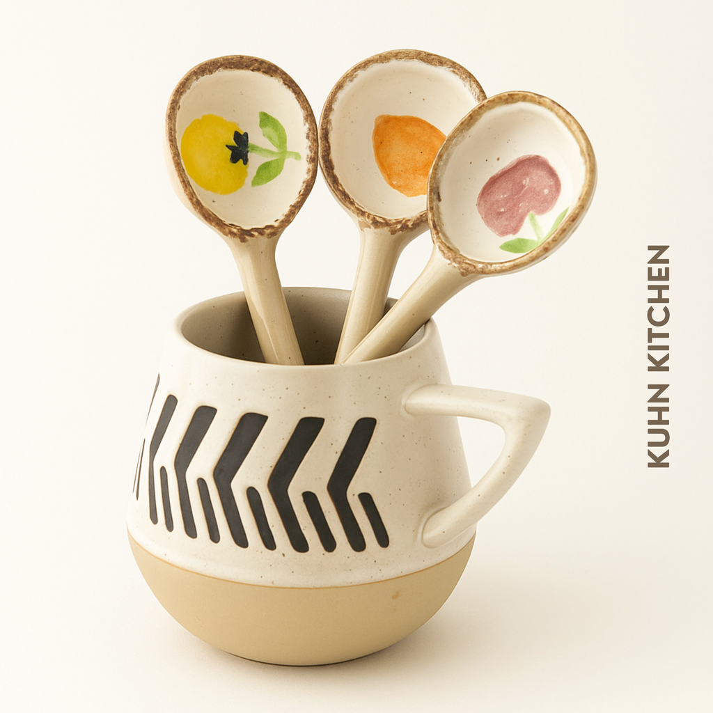 CLASSIC CERAMIC SOUP SPOON