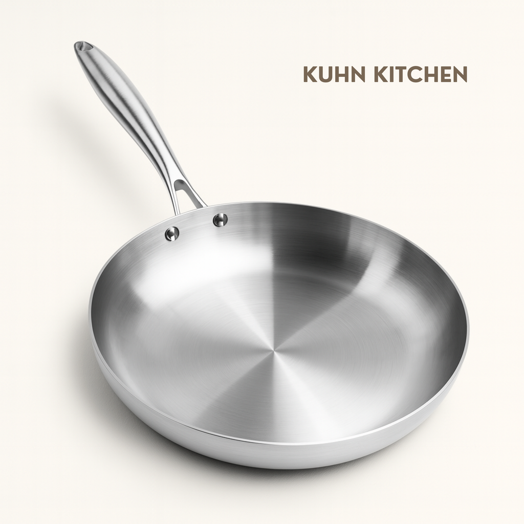 CHEF'S STEEL FRYING PAN