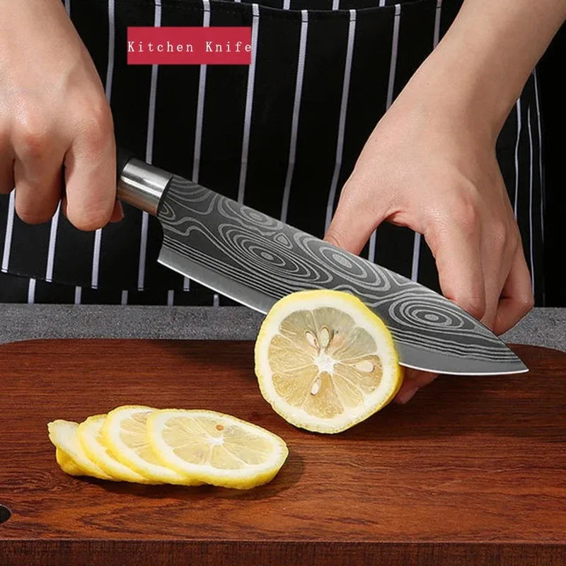 COMBO - DAMASCUS KITCHEN KNIFE'S