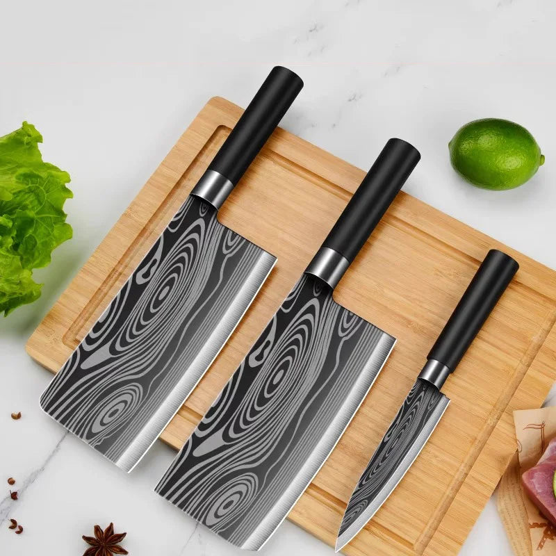 COMBO - DAMASCUS KITCHEN KNIFE'S
