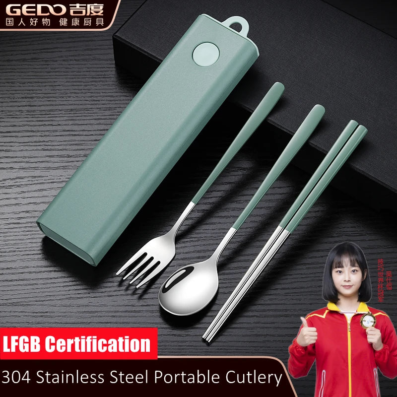 PORTABLE CUTLERY SET